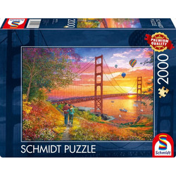 Puzzle Schmidt Golden Gate Bridge 2000 Κομμάτια