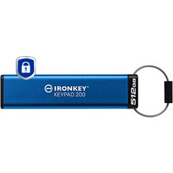 Kingston Ironkey Keypad 200 512GB USB Stick 2.0 με USB-A