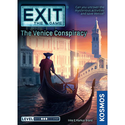 Kosmos Exit The Game The Venice Conspiracy Επιτραπέζιο Παιχνίδι 12+ Ετών για 1-4 Παίκτες