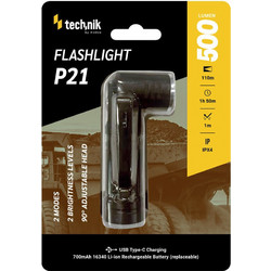 Osram P21 01.011.0053 Επαναφορτιζόμενος Φακός IPX4 500lm