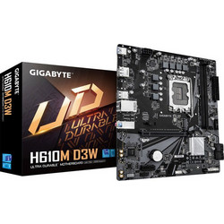 Gigabyte H610M D3W Motherboard Micro ATX με Intel 1700 Socket