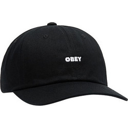 Obey Ανδρικό Καπέλο Jockey Υφασμάτινο Μαύρο 100580429