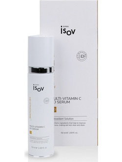 Isov Multi Vitamin C HD Ενυδατικό Serum Προσώπου για Πανάδες με Βιταμίνη C & Βιταμίνη E 50ml