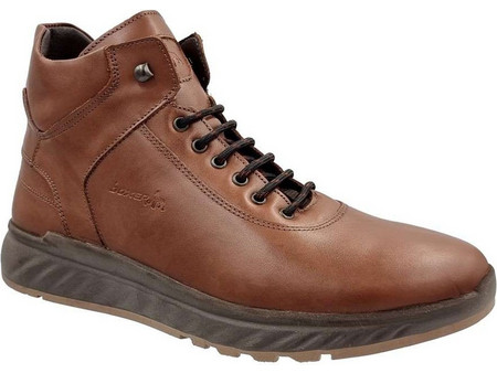 Boxer Ανδρικά Μποτάκια Δερμάτινα Ταμπά 43019-15-019