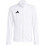Adidas Παιδική Ζακέτα Φούτερ με Φερμουάρ Λευκή JZ6605