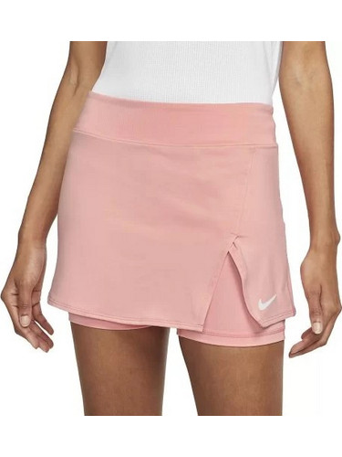 Nike Victory Μίνι Φούστα Υφασμάτινη Ψηλόμεση Σορτς Σομόν DH9779-697