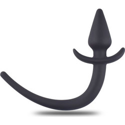 Toyz4lovers with Cord Sexy Dart Πρωκτική Σφήνα Tail Plug Μαύρη