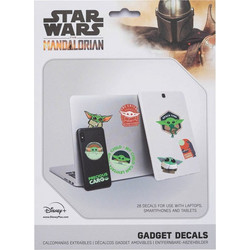 Star Wars Mandalorian Σετ Αυτοκόλλητα για Laptop 28τμχ