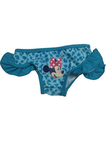 Disney Minnie Mouse Βρεφικό Μαγιό Σλιπ για Κορίτσι Πετρόλ MOUSE0597