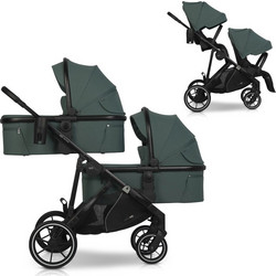EasyGo Duoflex Καρότσι για Δίδυμα Sage Green 10001606
