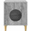 vidaXL Ξύλινo Σπιτάκι Γάτας 42.5x40x52.5cm Γκρι 8000677