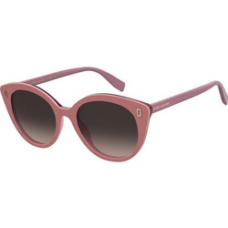 Marc Jacobs MJ1120S 35J Γυναικεία Γυαλιά Ηλίου Πεταλούδα Κοκάλινα Ροζ με Μαύρο Φακό