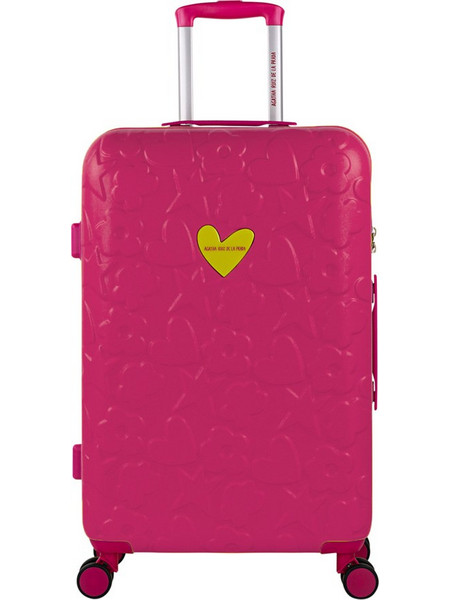 Agatha Ruiz De La Prada 135060-01 Βαλίτσα Μεσαία 67x43x24cm με 4 Ρόδες Φούξια