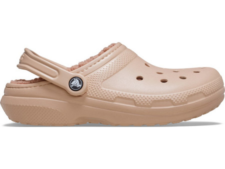 Crocs Classic Lined Clog Pink Caramel 203591-019