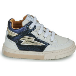 GBB Dallia Παιδικά Sneakers Μποτάκια Λευκά Navy Μπλε AM617-12