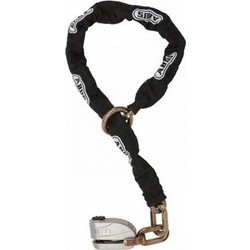 ABUS Chain 12KS Αντικλεπτική Αλυσίδα Μηχανής με Κλειδαριά & Συναγερμό 120cm 12mm Μαύρη
