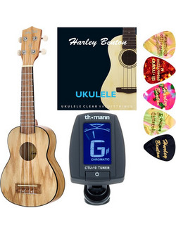 Harley Benton UK-12 Natural Bundle