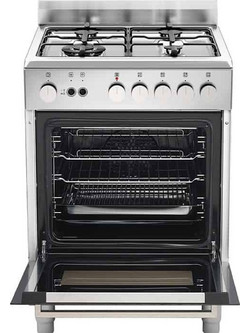 La Germania FTR6640GXT GN Κουζίνα Αερίου 56lt με Εστίες Αερίου 59.5cm