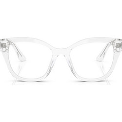 Miu Miu MU05XV 15Z1O1 Γυναικείος Σκελετός Γυαλιών Οράσεως Κοκάλινος Διαφανής