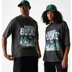 New Era Ανδρικό Αθλητικό T-Shirt Ανθρακί 60684353
