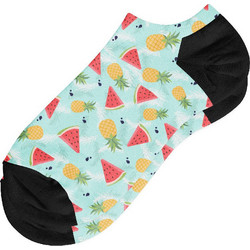 Dimisocks Do You Dare Watermelon & Pineaple Ανδρικές Κάλτσες Σοσόνια με Σχέδια Γαλάζιες 50011