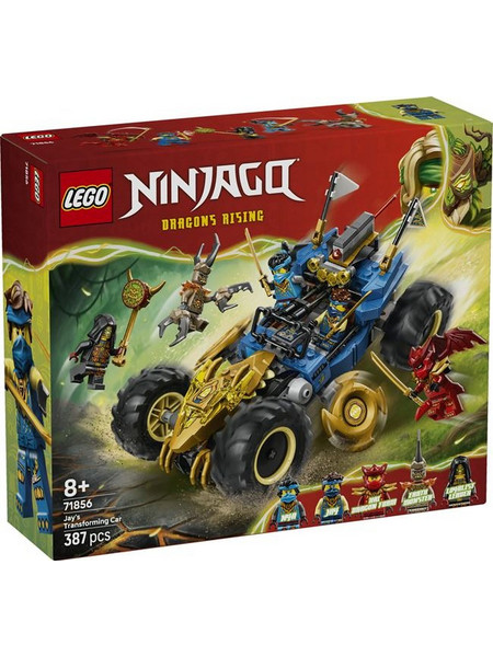 Lego Ninjago Jay's Transforming Car για 8+ Ετών 71856