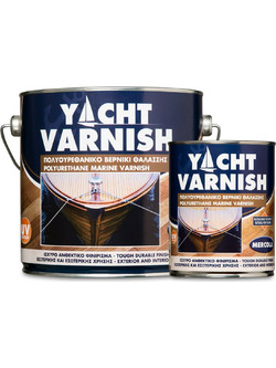 Mercola Yacht Varnish Βερνίκι Ξύλου Έτοιμο προς Χρήση Ματ 2.5lt