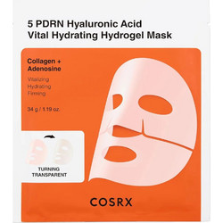 Cosrx 5 PDRN Hyaluronic Acid Vital Hydrating Sheet Μάσκα Προσώπου για Ενυδάτωση με Υαλουρονικό 34gr