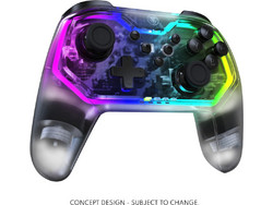 Snakebyte Wireless Controller για Switch 2 Rgb Transparent