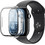 AMAZINGTHING Radix Θήκη Σιλικόνης Tempered Glass για Apple Watch 11 46mm Διαφανής