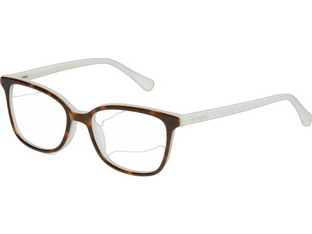 Ted Baker TBB960 165 Ανδρικός Σκελετός Γυαλιών Οράσεως Κοκάλινος Καφέ Άσπρος