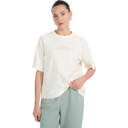 4F Γυναικείο Αθλητικό T-Shirt Εκρού 4FWAW25TTSHF2323-11S