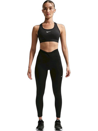 Nike One Γυναικείο Κολάν Μακρύ Ψηλόμεσο Μαύρο IB9131-010