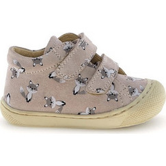 Naturino Παιδικά Μποτάκια Ροζ Suede με Σκρατς 001-2012904-RE-0M04