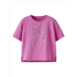 Name It Παιδικό T-Shirt Κοντομάνικο Μωβ 13253642