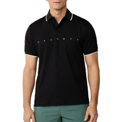 Hackett Ανδρική Μπλούζα Polo Κοντομάνικη Μαύρη HM5600120-999