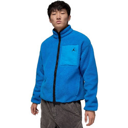Jordan Ανδρική Ζακέτα Fleece με Φερμουάρ Μπλε HV0778-406