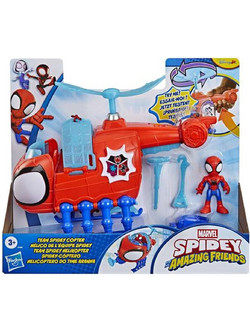 Hasbro Marvel Spidey & His Amazing Friends Team Spidey Copter Φιγούρα Δράσης για 3+ Ετών