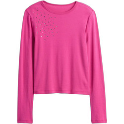 Gap Παιδικό T-Shirt Μακρυμάνικο Φούξια 847051002