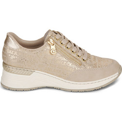 Rieker Γυναικεία Sneakers Χρυσά N4316-62