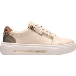 Clarks Hollyrose Γυναικεία Sneakers Μπεζ 26185914