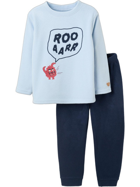 Zippy Παιδική Πιτζάμα Fleece Χειμωνιάτικη Γαλάζια Navy Μπλε 31074367003