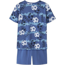 Name It Παιδική Πιτζάμα Βαμβακερή Καλοκαιρινή Royal Blue 13257123