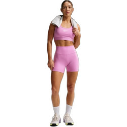 Nike Swoosh Αθλητικό Μπουστάκι με Μέτρια Στήριξη Ροζ IF5648-503