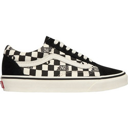 Vans Old Skool Παιδικά Sneakers Λευκά Μαύρα VN000D2VBMA1