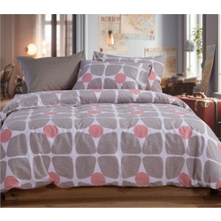 Nef-Nef Σετ Σεντόνια Διπλά Βαμβακερά 200x270 Casual Coreo Beige