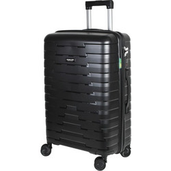 Colorlife 7950-01 Βαλίτσα Μεγάλη 75x48x31cm με 4 Ρόδες Μαύρη
