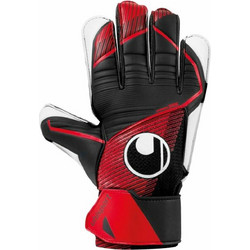 Uhlsport Powerline Starter Soft Γάντια Τερματοφύλακα Μαύρα Κόκκινα