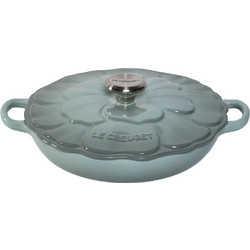 Le Creuset Gourmet-Profitopf Blume Πυρίμαχη Μαντεμένια Κατσαρόλα Στρογγυλή με Καπάκι cm 2.2lt 21964267174430