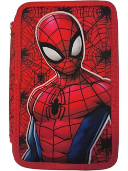 Giotto Spider-Man Κασετίνα Γεμάτη με 3 Θήκες Κόκκινη 8508706